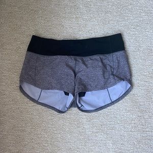 Lululemon Speed Up shorts